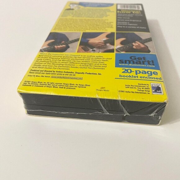 2001 Learning Guitar for Dummies VHS Jon Chappell - Picture 8 of 16